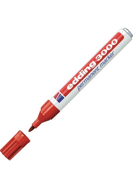 Permanent Markör Kırmızı (ED-3000)