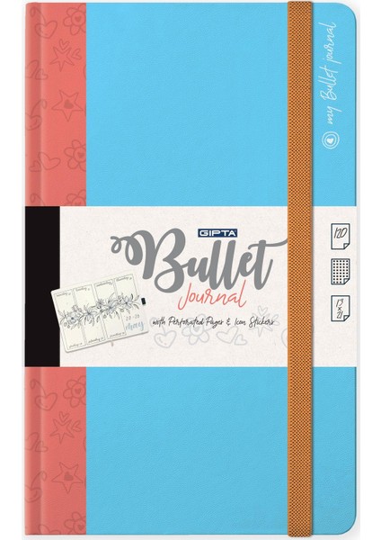 164-Psk Bullet Journal Noktalı Tarihsiz Günlük, 13 x 21 modelleri