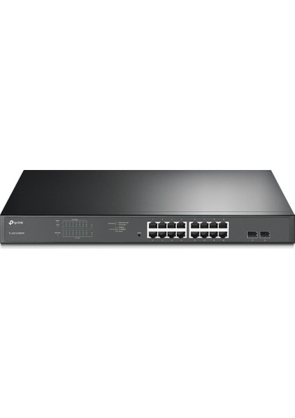 TL-SG1218MPE JetStream 16-Port Gigabit 2 SFP Slotlu Easy Smart PoE + Switch