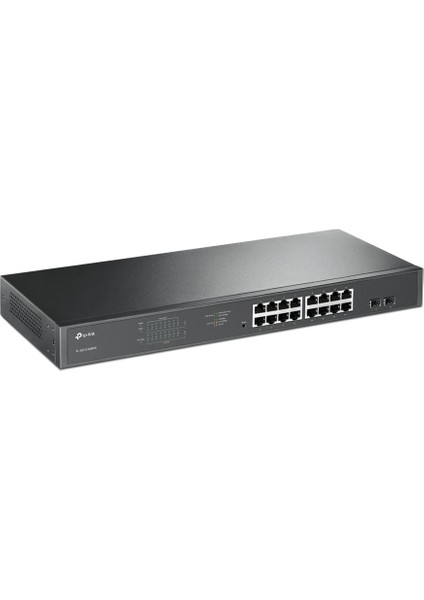 TL-SG1218MPE JetStream 16-Port Gigabit 2 SFP Slotlu Easy Smart PoE + Switch