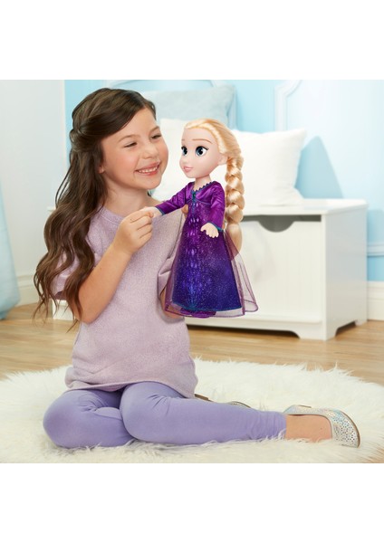 Disney Frozen 2 Müzikli & Işıklı Elsa 35 cm - 208494