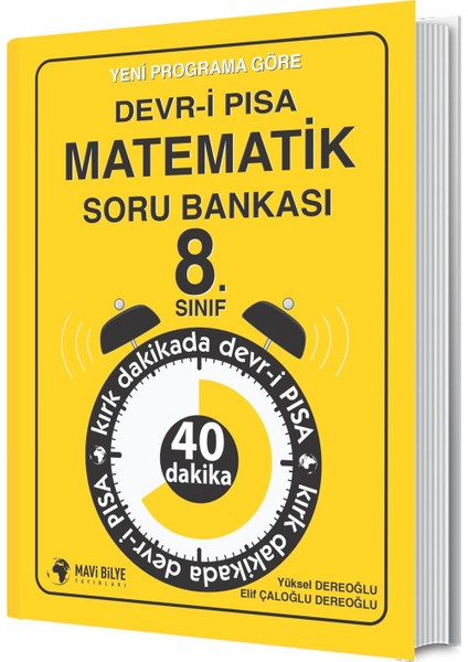 Mavi Bilye Yayınları Yeni Programa Göre Devr-İ Pısa Matematik Soru Bankası