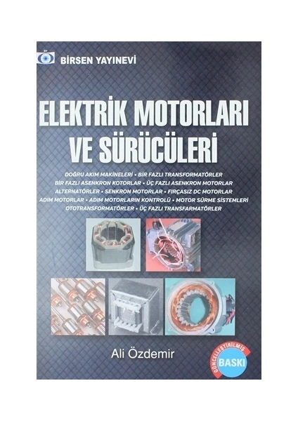 Elektrik Motorları Ve Sürücüleri - Ali Özdemir