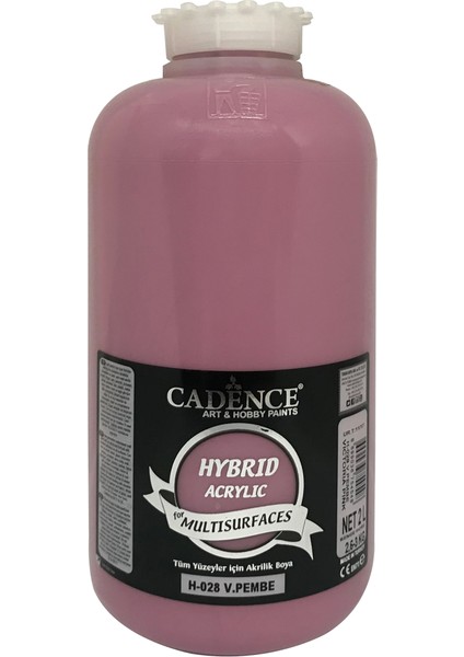 Hibrit Multisurface Boya 2 Litre H028 V. Pembe