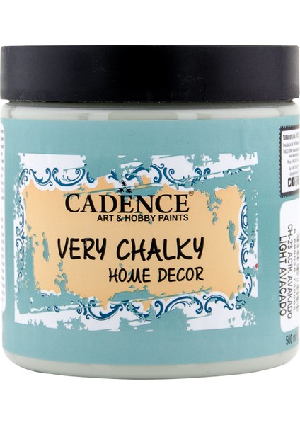 Very Chalky Mobilya Boyası 500 ml CH23 Açık Avokado