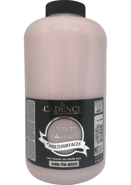 Hibrit Multisurface Boya 2 Litre H020 Yeni Mocca
