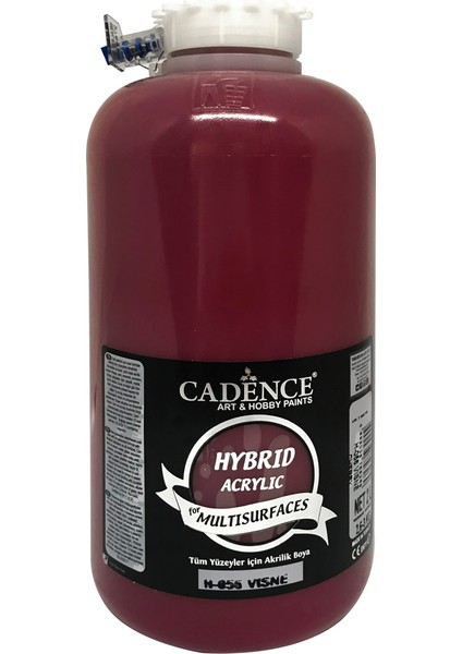 Hibrit Multisurface Boya 2 Litre H056 Vişne