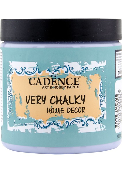 Very Chalky Mobilya Boyası 500 ml CH18 Parlak Mavi