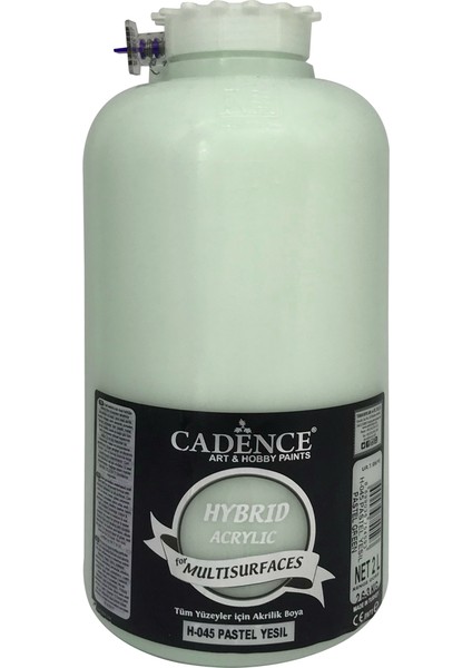 Hibrit Multisurface Boya 2 Litre H045 Pastel Yeşil