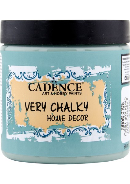 Very Chalky Mobilya Boyası 500 ml CH24 Küf Yeşili