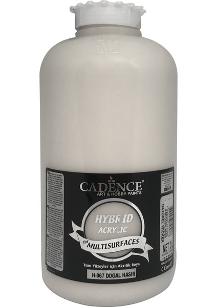 Hibrit Multisurface Boya 2 Litre H067 Doğal Hasır