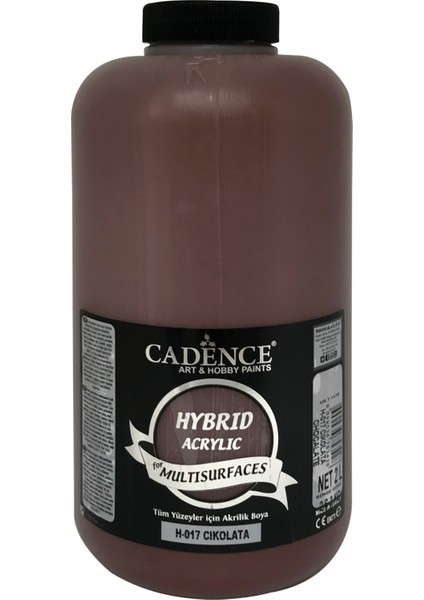Hibrit Multisurface Boya 2 Litre H017 Çikolata