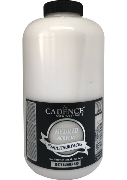 Hibrit Multisurface Boya 2 Litre H075 Sünger Taşı
