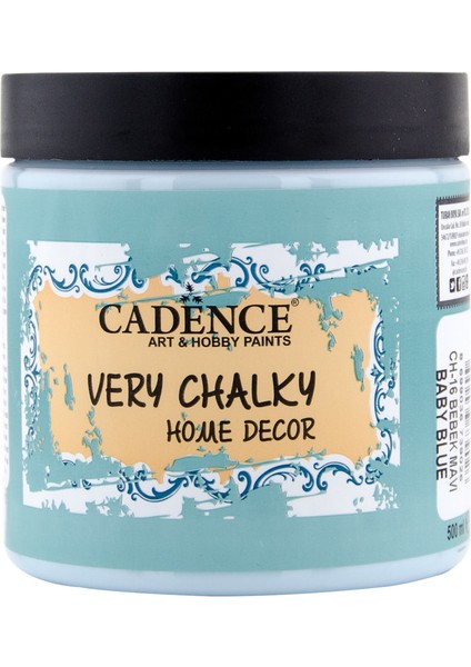 Very Chalky Mobilya Boyası 500 ml CH16 Bebek Mavi