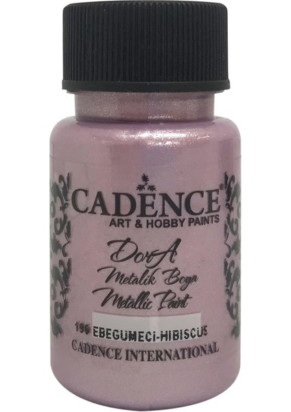 Dora Metalik Boya 50 ml 190 Ebegümeci