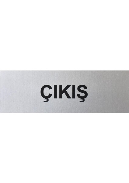 Se -Dizayn Çıkış Tabelası Kapı Ve Duvar Yönlendirme Levhası 15 cm X 5 cm