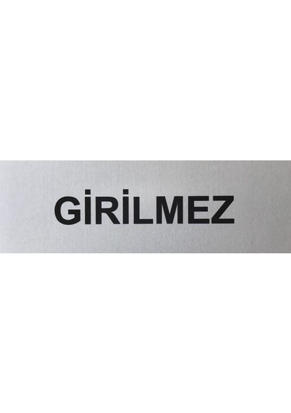 Se -Dizayn Girilmez Tabelası Kapı Ve Duvar Yönlendirme Levhası 15 cm X 5 cm
