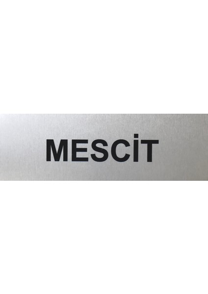 Se -Dizayn Mescit Tabelası Kapı Ve Duvar Yönlendirme Levhası 15 cm X 5 cm