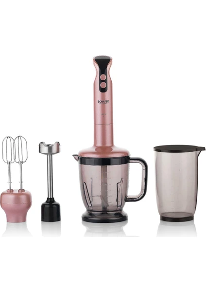 Meister Mega 11 Parça Blender Set Rosegold