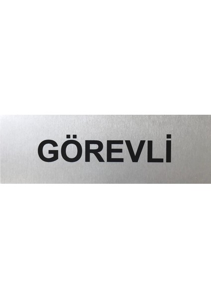 Se -Dizayn Görevli Tabelası Kapı Ve Duvar Yönlendirme Levhası 15 cm X 5 cm