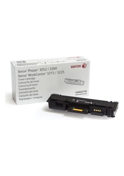 Phaser™ 3052 Uyumlu Toner 3000 Sayfa Siyah