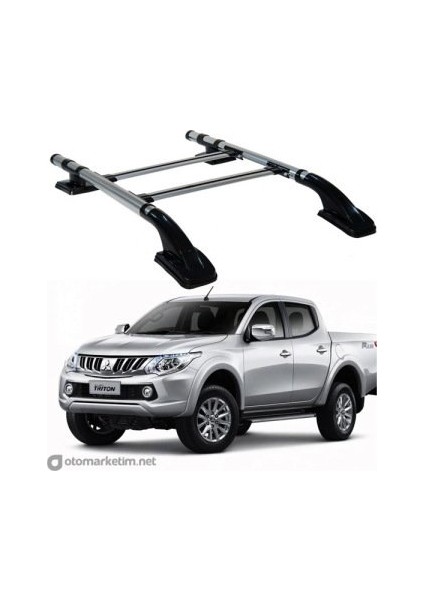 Mitsubishi L200 Triton Pick-Up Shark Tavan Çıtası Portbagaj (2015 Sonrası)
