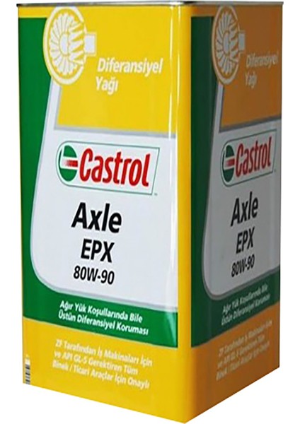 Axle Epx 80W-90 - 16 kg - Teneke