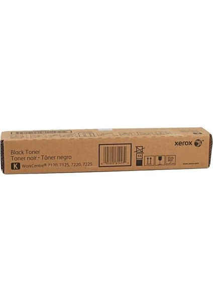 Workcentre 7225 Toner 22.000 Sayfa Siyah