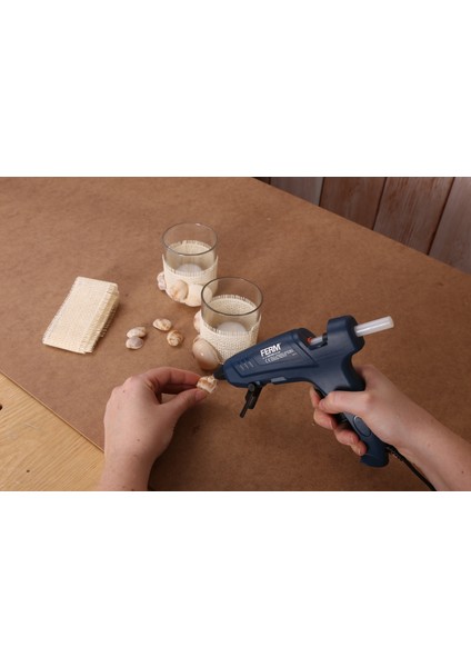 Power GGM1005 Tetikli Kalın Sıcak Mum Silikon Tabancası – 70W fırsatları