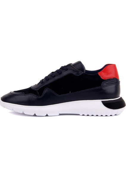 Lacivert Süet Deri Erkek Sneaker modelleri