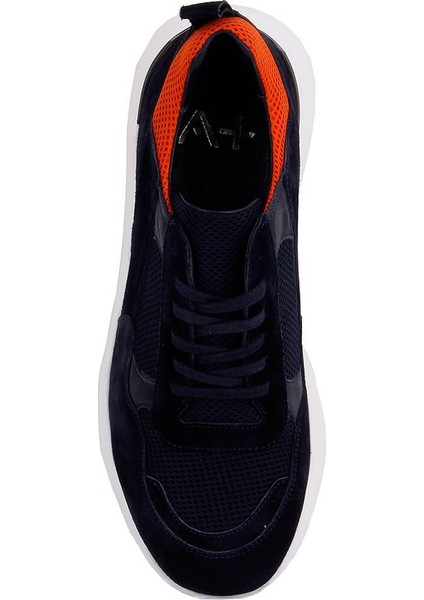 Lacivert Süet Deri Erkek Sneaker indirimleri