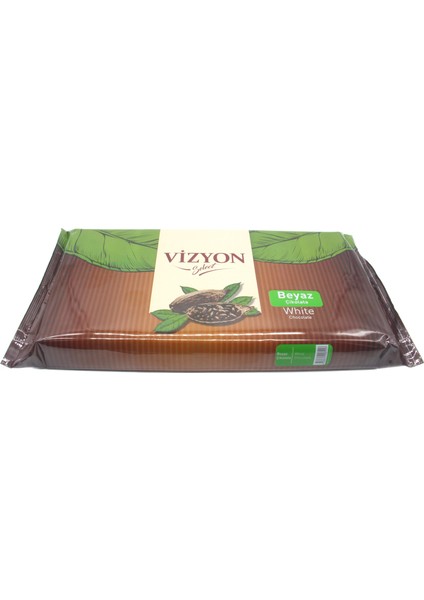 Beyaz Kuvertür Çikolata 2,5 kg