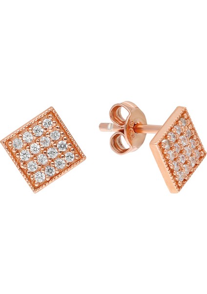 Eg0436 Gümüş Geometrik Küpe