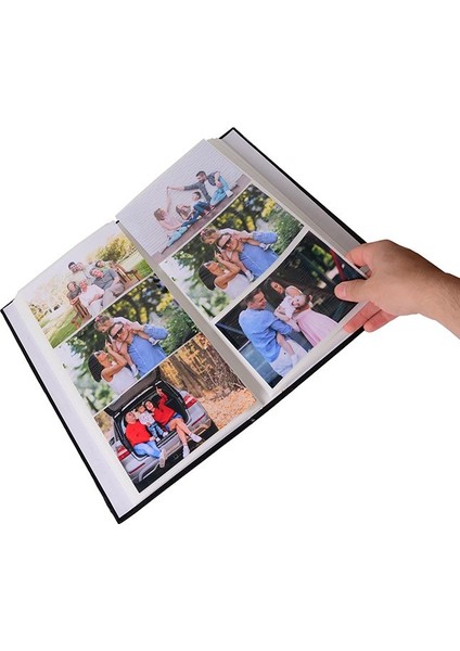 10 x 15 Ebatında 300'lük Pencereli Deri Fotoğraf Albümü Beyaz fiyatları