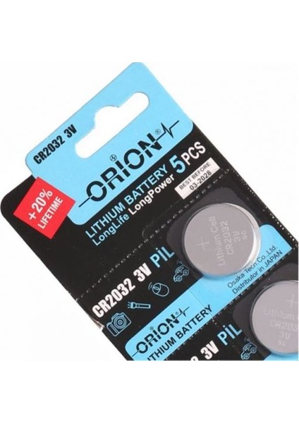 CR2032 3V Lithium Pil / 5'li Kart fiyatları