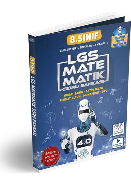 Tammat Yayınları LGS 8. Sınıf Yeni Nesil Matematik Soru Bankası