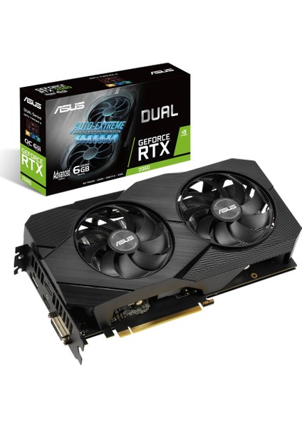 Dual Nvidia RTX 2060 Advanced Edition Evo 6GB 192Bit GDDR6 DX(12) PCI-E 3.0 Ekran Kartı (DUAL-RTX2060-A6G-EVO) fiyatları