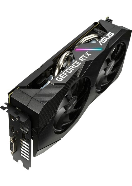 Dual Nvidia RTX 2060 OC Evo 6GB 192Bit GDDR6 DX(12) PCI-E 3.0 Ekran Kartı (DUAL-RTX2060-O6G-EVO)