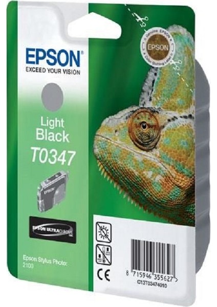 T0347 KartuşAÇIK Siyah