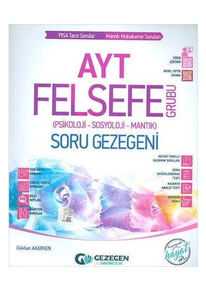 Gezegen Yayıncılık AYT Felsefe Soru Gezegeni