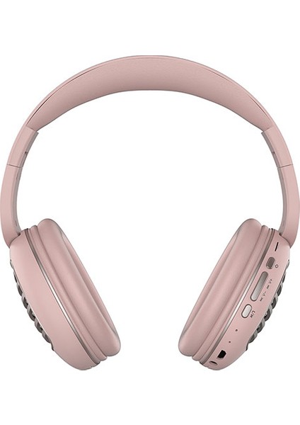 SN-BT55 Dıamond Tf Kart Özellikli Bluetooth Kulaklık - Pembe