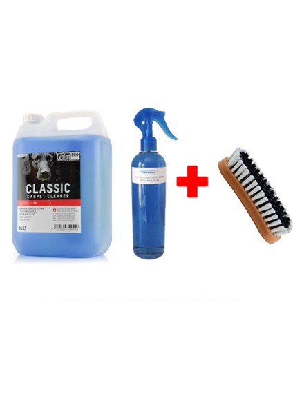 Classic Carpet Cleaner Koltuk Temizleme 500 ml (Bölünmüş Ürün) + Upcare Temizleme Fırçası