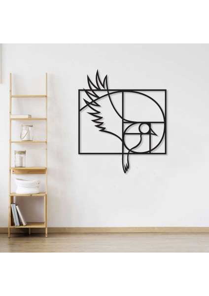 Golden Ratio Bird - Metal Tablo