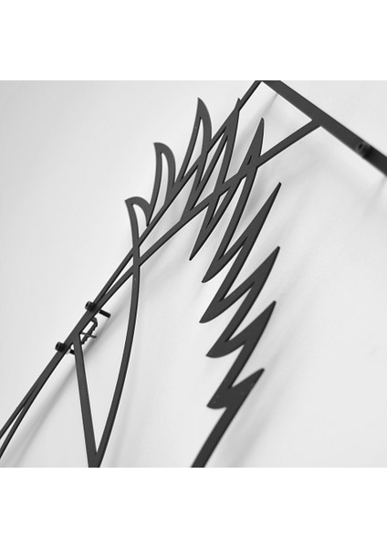 Golden Ratio Bird - Metal Tablo