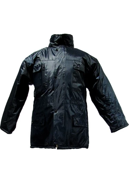 Junior  Jn 1031 - Lacivert Impertex Düz Parka