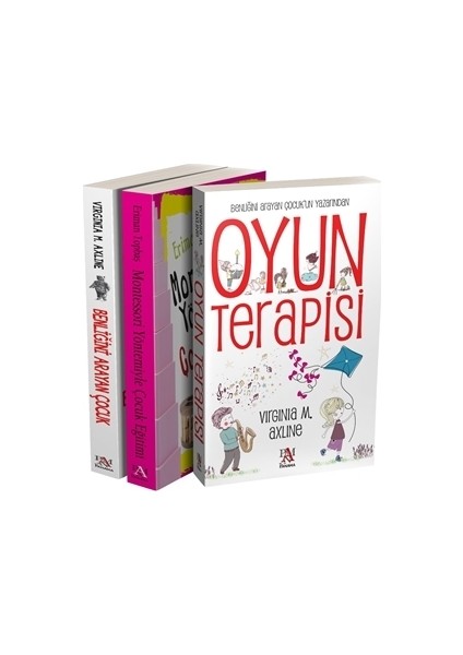 Çocuk Gelişimi Seti 3 Kitap Montessori Yöntemiyle Eğitim Eriman Topbaş