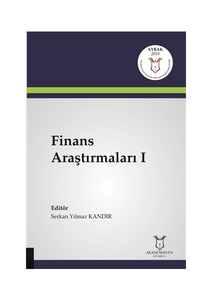 Finans Araştırmaları 1