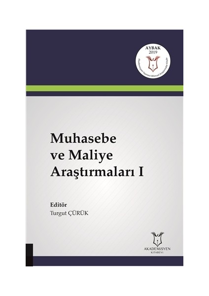 Muhasebe ve Maliye Araştırmaları 1