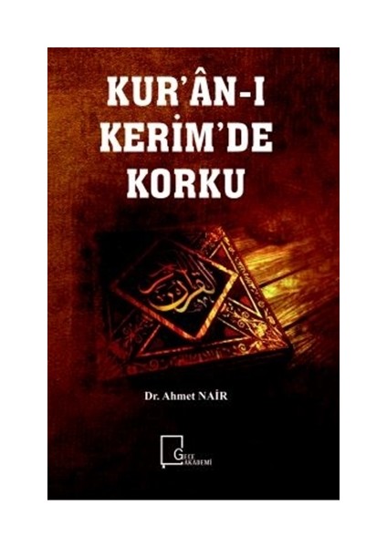 Kur’an-ı Kerim’de Korku