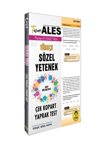 ALES Türkçe Sözel Yetenek Yaprak Test 2020